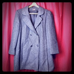 Heavy Double Breasted Dress Coat